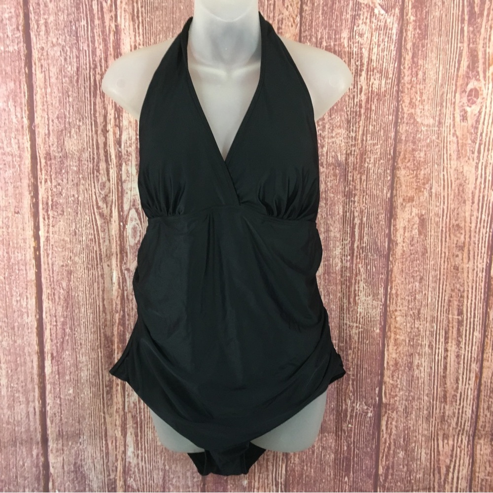 Daci Black one piece bathing suit A1 20
